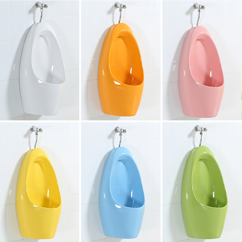 Adult Manual Urinating Urine Bucket Hotel Engineering Hanging Wall Type Induction Urinal Kindergarten Color standing toilet Home