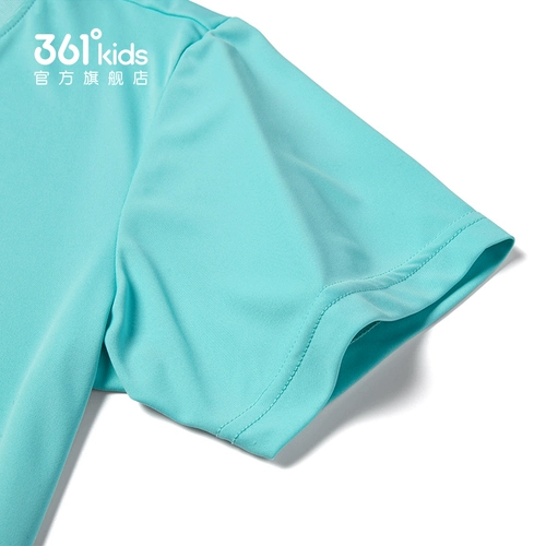 Детская быстросохнущая летняя одежда, спортивная футболка, короткий рукав, коллекция 2023, подходит для подростков