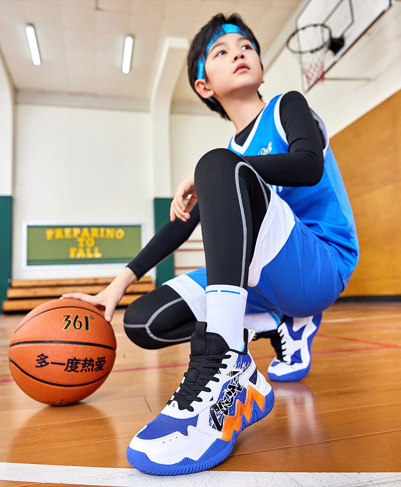 361童鞋男童运动鞋儿童篮球鞋夏季新款网面透气青少年球鞋子 — 5