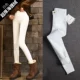 Quần legging nữ mặc quần lọt khe mỏng nhỏ màu đen quần cao eo co giãn chân bút chì quần thu đông