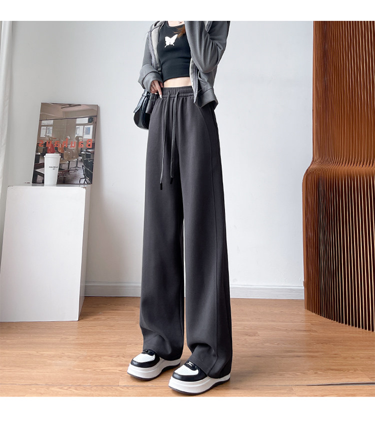 Осенние летние тонкие штаны для отдыха, свободный прямой крой, подходят для подростков 