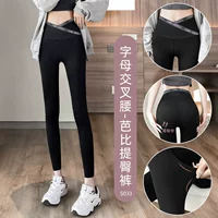 [Тип корсета для подтяжки ягодиц] [Письмо на талии] Черный