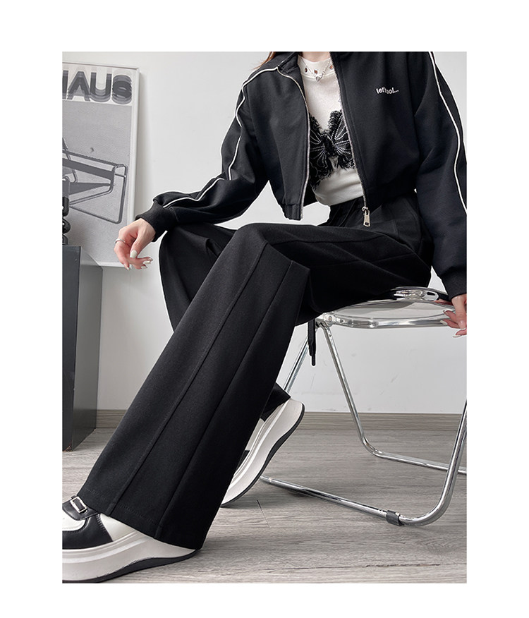 Осенние летние тонкие штаны для отдыха, свободный прямой крой, подходят для подростков 