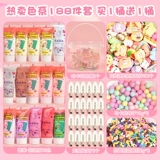 Кремовая заколка для волос, набор материалов, сумка с аксессуарами, шпильки для волос ручной работы, система хранения, «сделай сам», популярно в интернете