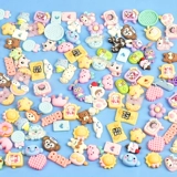 Кремовая заколка для волос, шпильки для волос, набор материалов ручной работы, детский чехол для телефона, декор с аксессуарами, аксессуар, перчатки, комплект, DIY