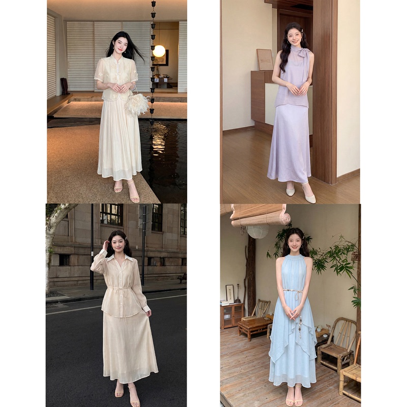 Not in the Range [201 to 400] Summer Fashionable and Stylish Vest Dress for Women, Slimming Faux Two-Piece Floral Dress