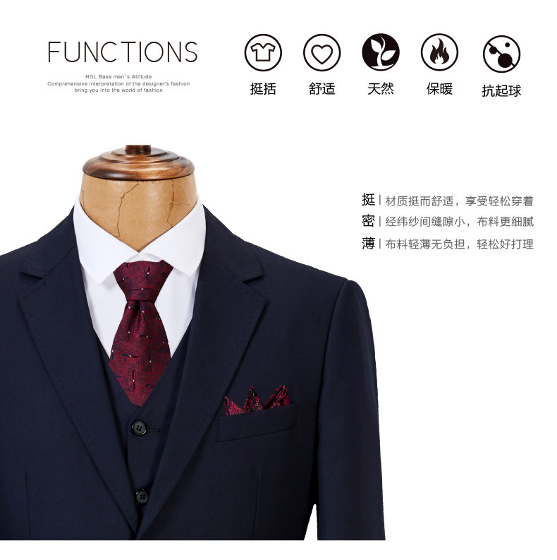 Costume homme en polyester pour automne - Ref 1557241 Image 14