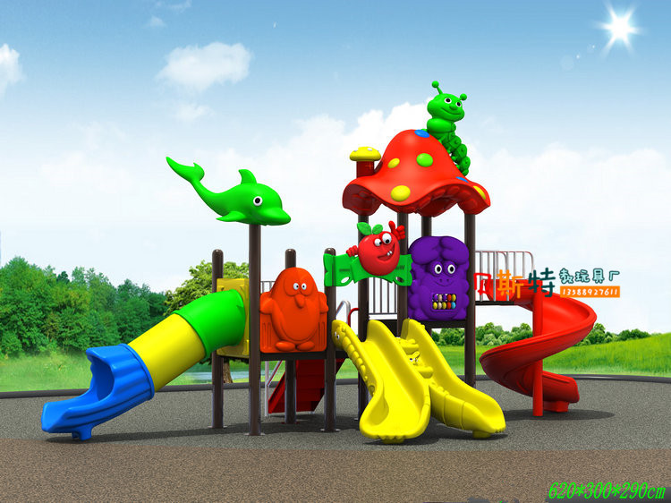 Large Outdoor Slide and Swing Combination Set for Community Parks, Outdoor Slide, Little Doctor Slide, Multi-Functional Playground