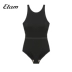 Etam áo tắm một mảnh áo tắm nữ 2020ins áo tắm retro cổ tích người hâm mộ bảo thủ sexy che bụng mỏng - Bộ đồ bơi One Piece
