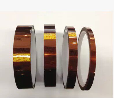 Tea colour adhesive tape high temperature resistant flame retardant insulation adhesive tape welding BGA chip tube holder adhesive tape 5 types of optional