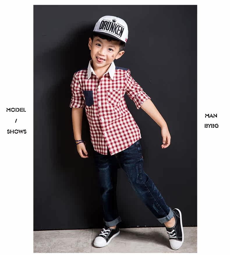 Chemise garcon à manche longue - Ref 2073259 Image 14