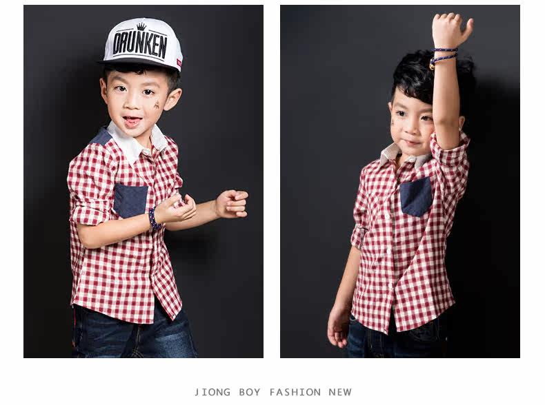 Chemise garcon à manche longue - Ref 2073259 Image 15