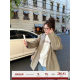 Lao Zhang and Little Fatty PONGKIKI Paris Old Dream Silhouette Windbreaker British Style High-quality Lapel Coat
