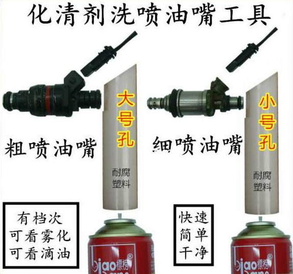 [Công cụ vệ sinh đầu phun ô tô] Chất lượng tốt Khuyến mãi làm sạch đầu phun xe máy