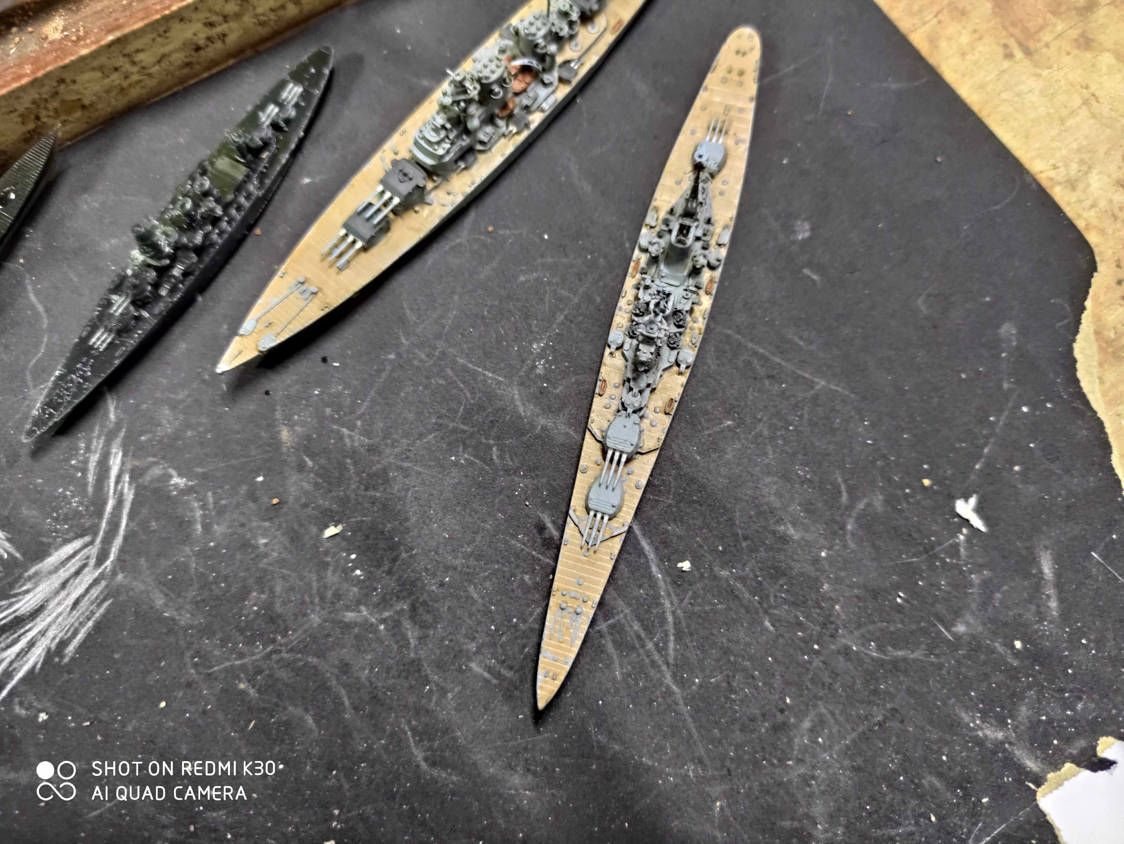 1 2000 ship Stalingrad Battlecruiser model finished