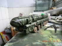 Red Star 5003 Poplar M intercontinental missile launch vehicle (pack plate parts) 72 scale