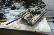 Trumpeter 01579 Soviet T-64A main battle tank OEM package plate