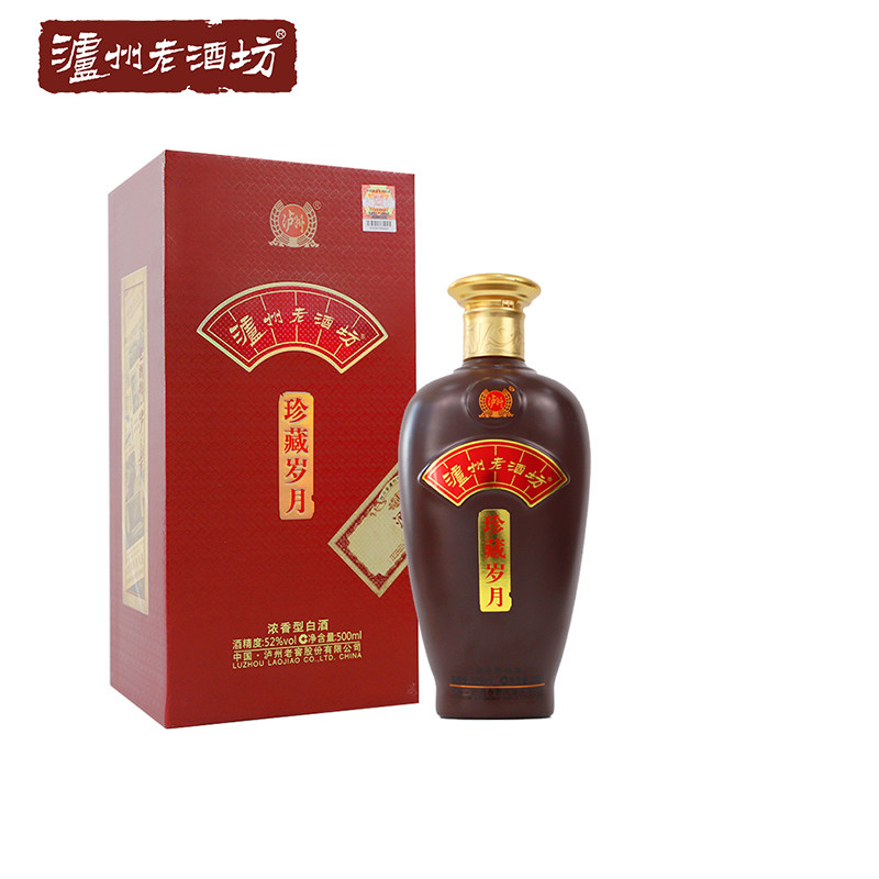 泸州老酒坊酒珍藏岁月52度浓香型白酒单瓶装评价- 淘宝网
