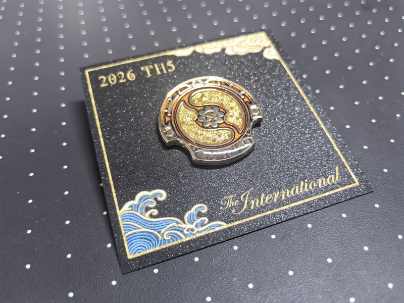 Ti Immortal Shield Commemorative Badge (New) Ti Immortal Shield Commemorative Badge (New)