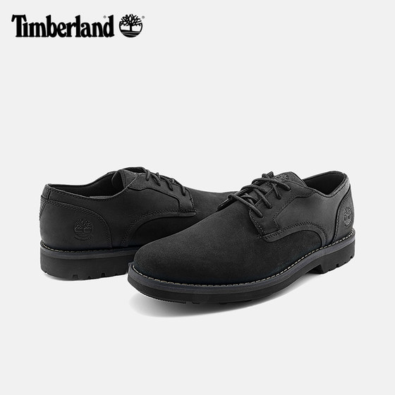 팀버랜드 Timberland 공식 남성 신발 봄 여름 가죽 신발 비즈니스 통근 캐주얼 방수 블랙 A5MJ8