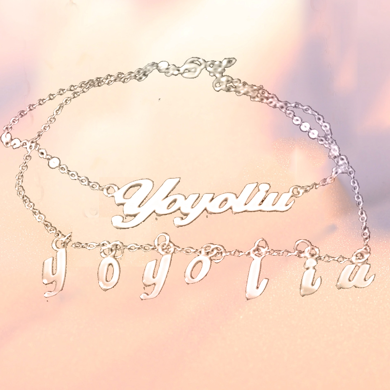 Chaine de cheville Femme en Argenterie - Ref 3104631 Image 1