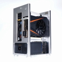 (Spot quick hair) ZS A4L v2 6 7L magnetic suction no screw a4 chassis itx all aluminum sfx