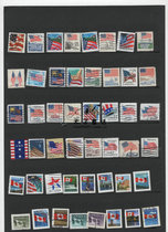 {Muzi Fairy Tales} Foreign National Flag Special Stamps 50 different are not repeated