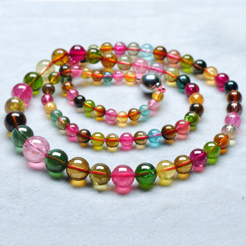 37 08 gr about 4 5-10 4mm Candy Color Tower Chain Basil 16250