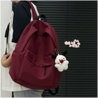 Бордовый шарф, подвеска