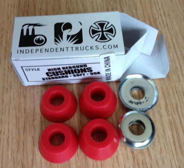 Nhập khẩu PU Bushing độc lập (Bốn nón / hộp) Huizhong Skate Shop - Trượt băng / Trượt / Thể thao mạo hiểm xe scooter gấp gọn