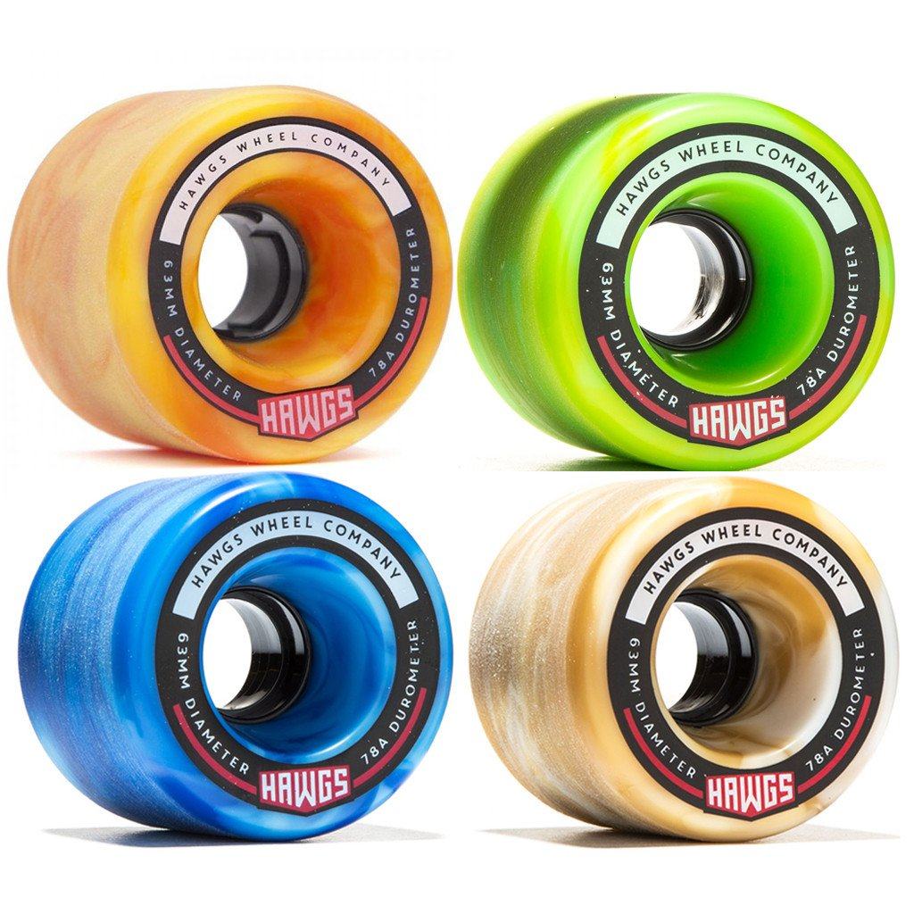 hawgs fatty imported longboard wheels flat flower brush street downhill wheels 63mm 70mm wheels 