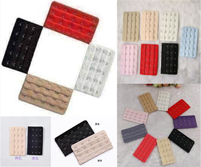 5 hàng 4 hàng khóa áo ngực cô gái áo lót đồ lót tăng phần mở rộng của khóa mở rộng đầy đủ MM dài khóa điều chỉnh khóa trở lại khóa - Móc treo dây nới áo ngực giá tốt