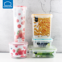 Music button lunch box plastic preservation box storage box student lunch box packaging box jewelry box lunch box storage tank