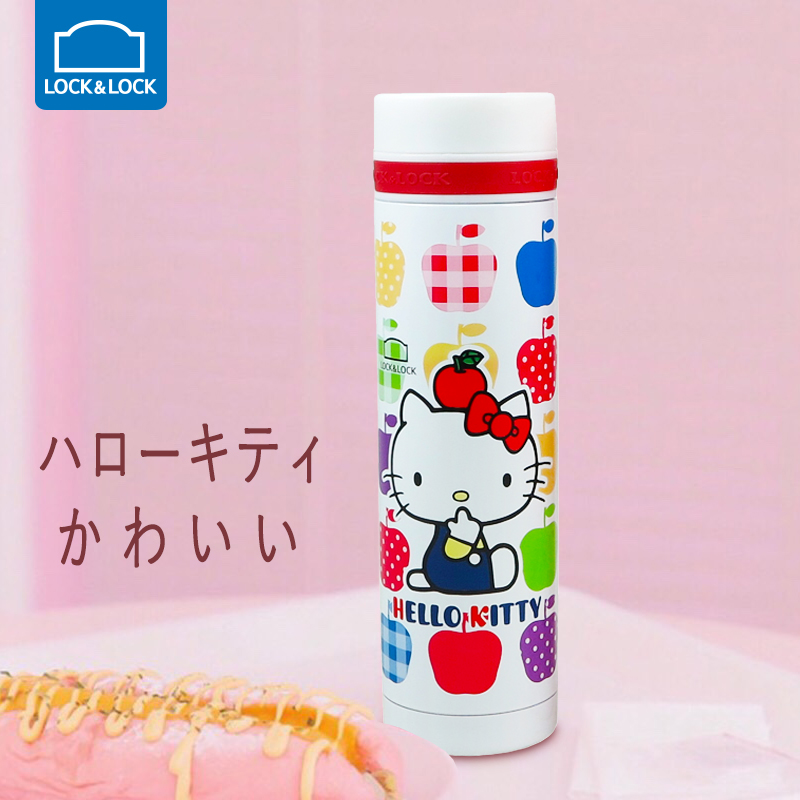 Hello Kitty insulation cup with tea mesh teacup creative water cup 300ml
