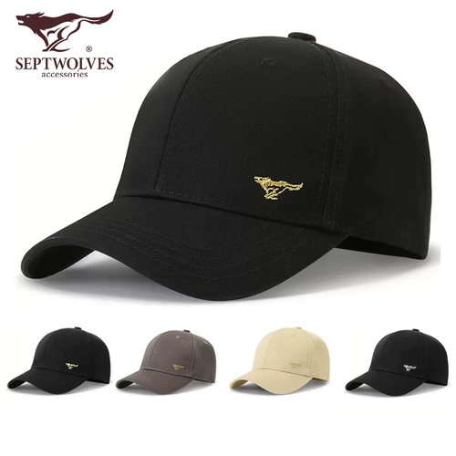 Septwolves, мужская шапка, зимняя осенняя бейсболка, кепка, дорожная солнцезащитная шляпа для отдыха