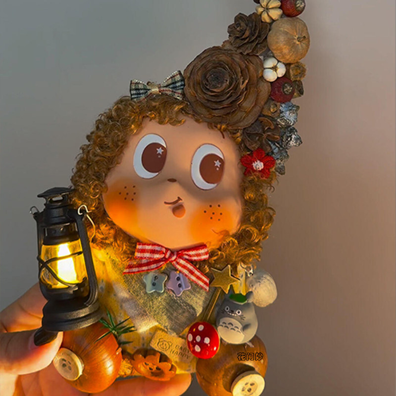 Cute Star-Shaped Doll, Bean Pod Doll DIY Material Kit, Handmade Gift for Best Friend's Birthday, Graduation Season