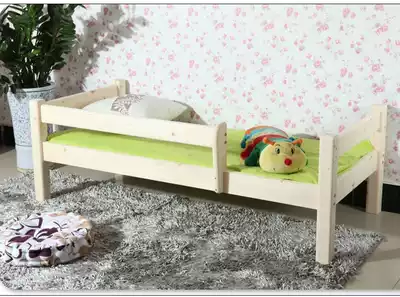 Spike price Full pine solid wood Children's bed Single bed 1 1 2 Double bed 1 51 8 Guardrail bed Baby bed