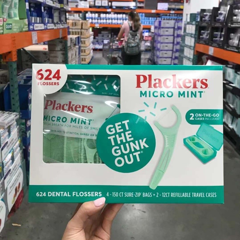 In stock AMERICAN RACKERS Peppermint Slim Floss Home Dental Floss 624 pcs