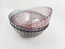 Nordic fruit plate household living room coffee table Chinese New Year marriage plastic transparent candy dried fruit plate large fruit plate thick