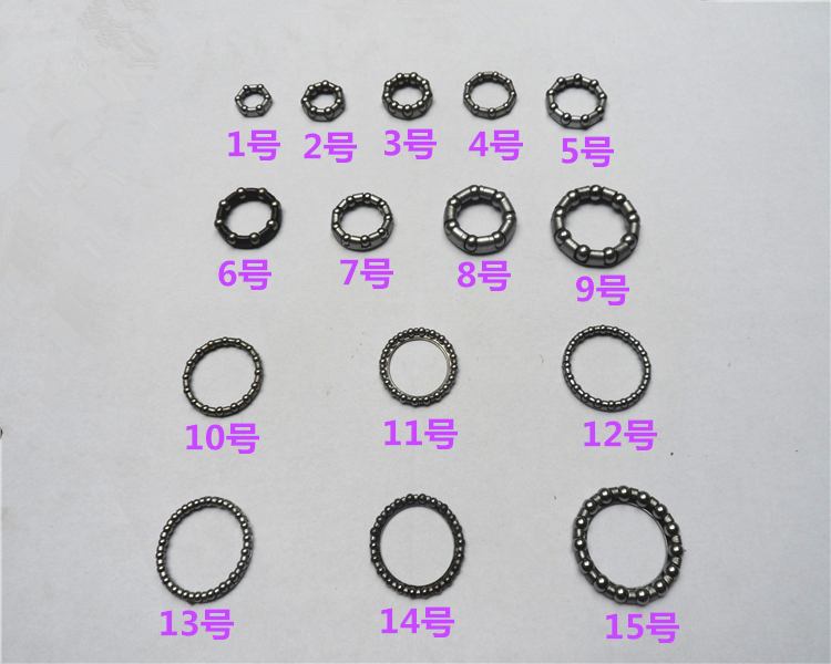 Child bike baby carrier Two type middle shaft front fork roulette wheel frame pedal bearing blocking bowl foot pedal shaft crank ball bearing