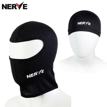 NERVE Motorcycle head cover Mask protective head cover Helmet lining face protection Wind and dust four seasons universal summer