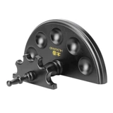 Держатель трубы Пятипозиционный римский стиль полукругающий сплошной древесина вертикальная деревянная ванильная шелковая труба Коллекция сиденья.