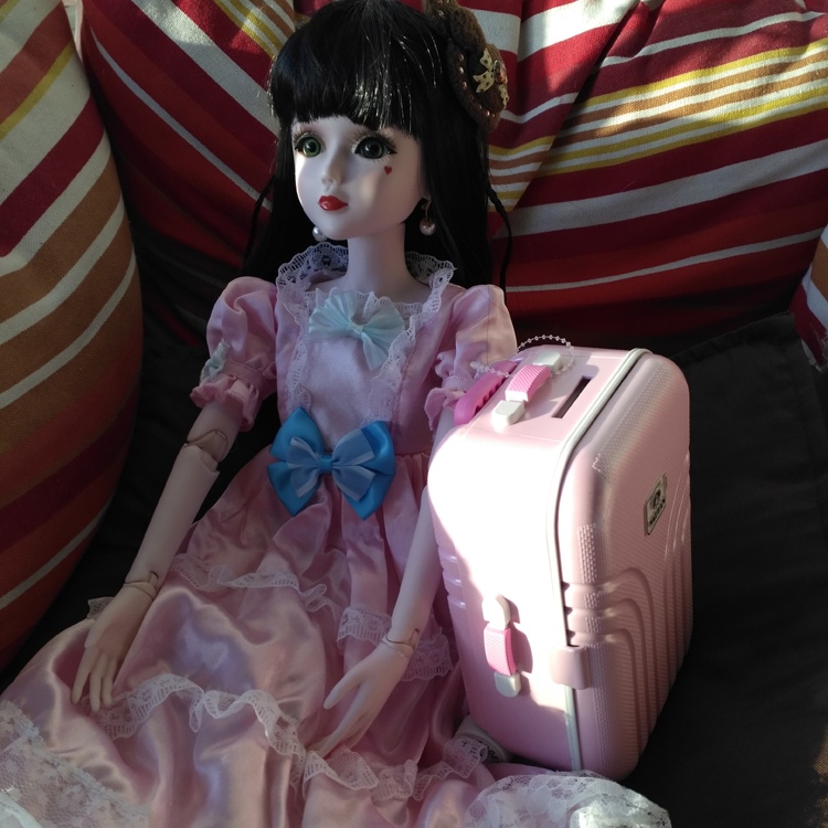 Ye Luoli búp bê BJD búp bê kéo hộp cô gái món quà đêm loli búp bê phụ kiện đồ chơi trang điểm cho bé gái