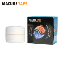 Macure Tape Heavy duty Elastic self-adhesive Bandage Tape Yellow line Heavy elastic single adhesive bandage protector