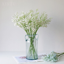 Simulation of new stars home decoration bottle flower hand holding flower photo props wedding flower plastic star star