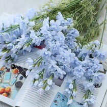 Spring single Violet simulation plastic flower fake flower home decoration ornaments bottle flower wedding flower photography flower art