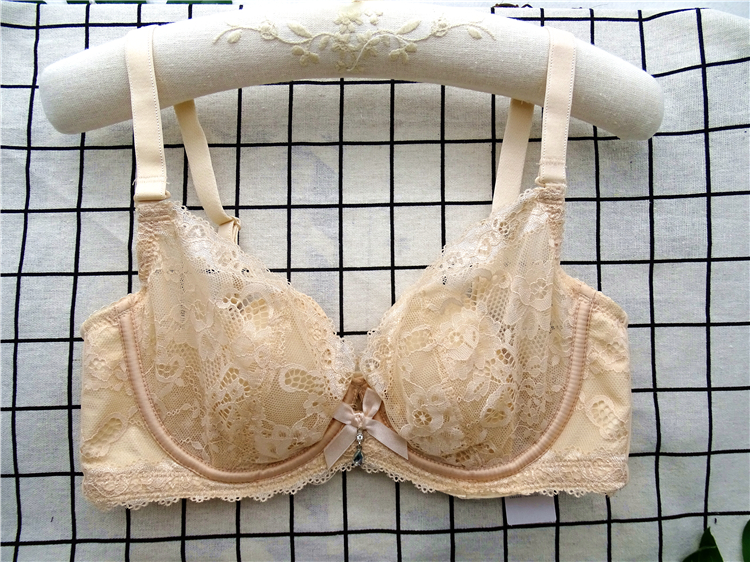 Xia Danni Hot Bán chính hãng Olive C Cup Đồ lót Sexy Big vú Bộ sưu tập bên có thể điều chỉnh Bộ sưu tập phụ nữ áo ngực 87479 - Áo ngực không dây quần lót bầu
