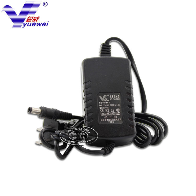 GlobTek lnc GTM21089-1506-T3 Power Adapter 6V Power cord 15V Transformer 18V