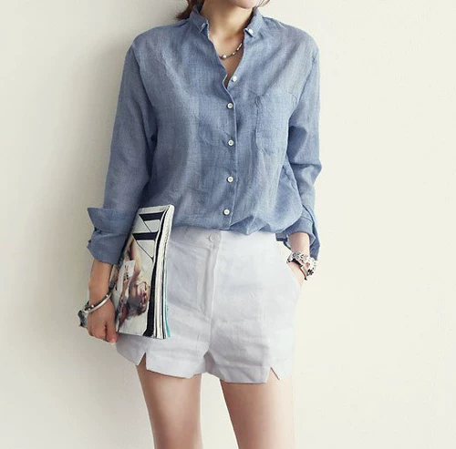 2019 женские топы льня