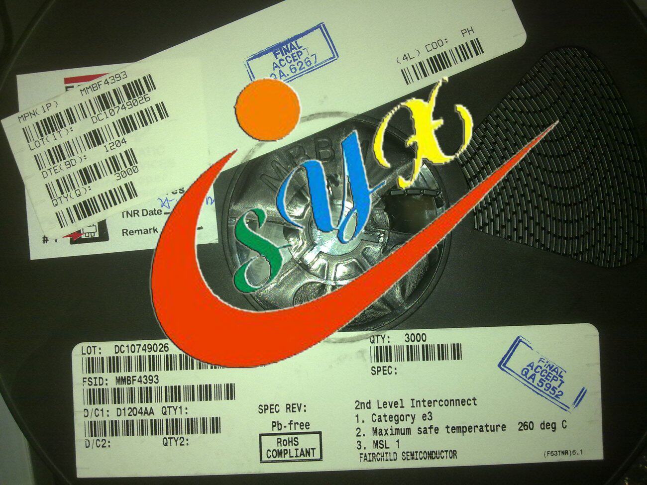 ＜Physical store＞ MMBF4393 PMBF4393 SST4393 Available in bulk please contact us separately